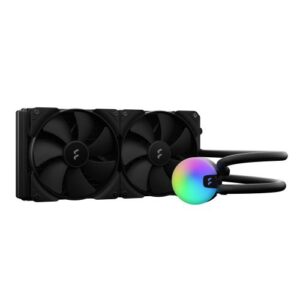 WC-FRLUS28_1.jpg Fractal Design Lumen S28 V2 280mm Liquid CPU Cooler, ARGB Pump, 2x 140mm PWM Fans