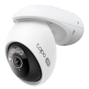 WCA-TAPOC560WS.jpg TP-LINK (TAPO C560WS) 4K Outdoor Pan/Tilt Security Wi-Fi Camera, Wi-Fi 6 Dual-Band, Colour Night Vision, Facial Recognition, 306° AI Tracking, Sound & Light Alarm