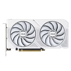 NVRTX5060TI16ASDUALOCW.jpg Asus DUAL RTX5060 Ti OC, PCIe5, 16GB DDR7, HDMI, 3 DP, 2632MHz Clock, Overclocked, Compact SFF-Ready, White