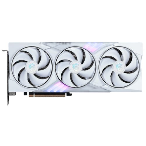 MSI RTX5060 TI 16G GAMING TRIO OC WHITE, PCIe5, 16GB DDR7, HDMI, 3 DP, 2662MHz Clock, RGB Lighting, Overclocked