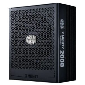 Cooler Master 2000W X Mighty 2000 ATX 3.1 PSU, Fully Modular, 80+ Platinum, Dual 12V-2x6, Digital Power Management
