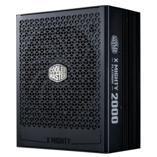 Cooler Master 2000W X Mighty 2000 ATX 3.1 PSU, Fully Modular, 80+ Platinum, Dual 12V-2x6, Digital Power Management