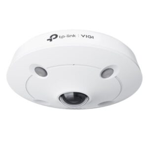 WCA-INSIGHTTPS655I.jpg TP-LINK (InSight S655I) IR Fisheye Network Camera, 360° Coverage, Multiple Display Modes and ePTZ, Smart Detection, IP67, Two-Way Audio