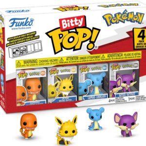 FUNKO Bitty Pop! – Pokémon Assorted (4-Pack)