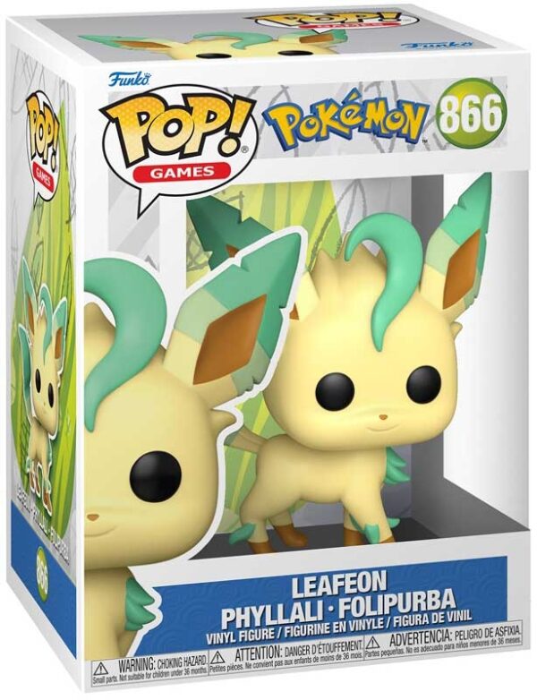FUNKO Pop! Games – Leafeon (EMEA Exclusive Vinyl Figure)
