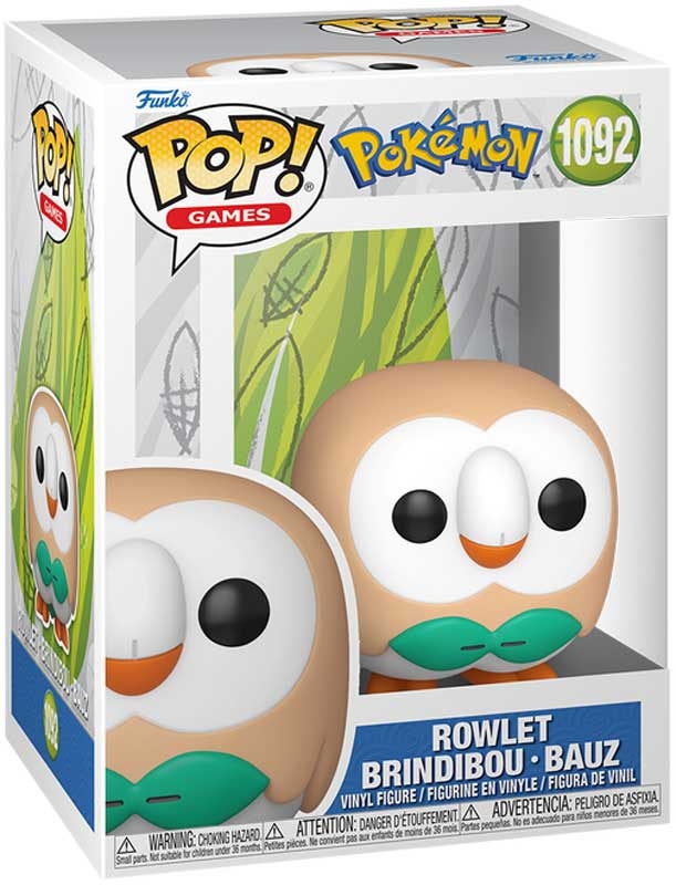 FUNKO Pop! Games – Rowlet (Vinyl Figure)