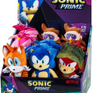 Sonic Clip On Plush Keyring Assorted