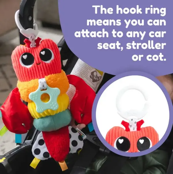 Liam the Lobster Clip & Go