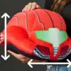 Metroid Samus Helmet Mega Plush