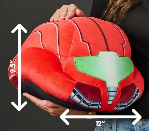 Metroid Samus Helmet Mega Plush