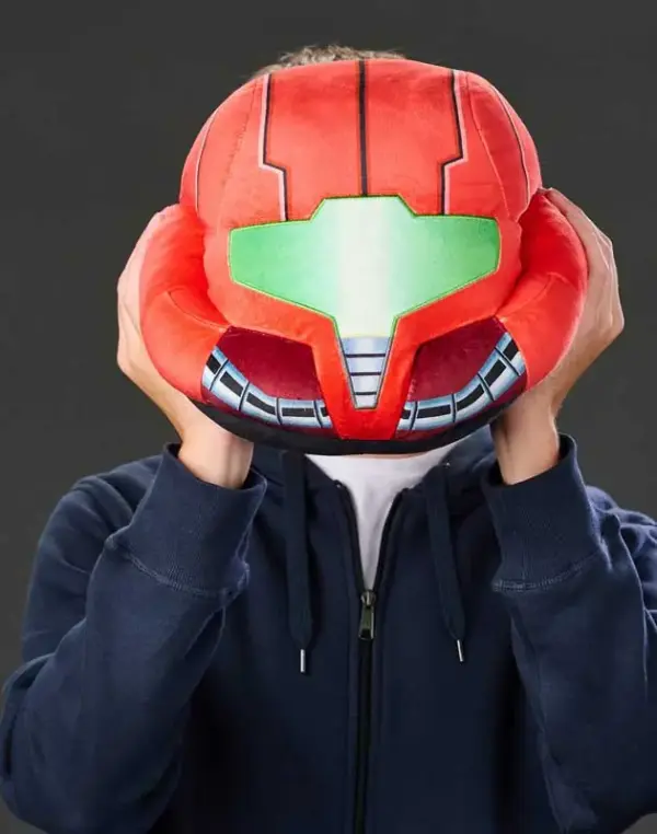 Metroid Samus Helmet Mega Plush