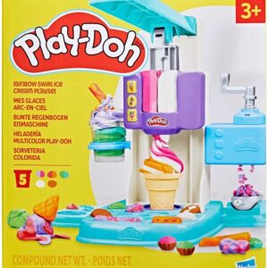 Play-Doh Rainbow Swirl Ice Cream Playset