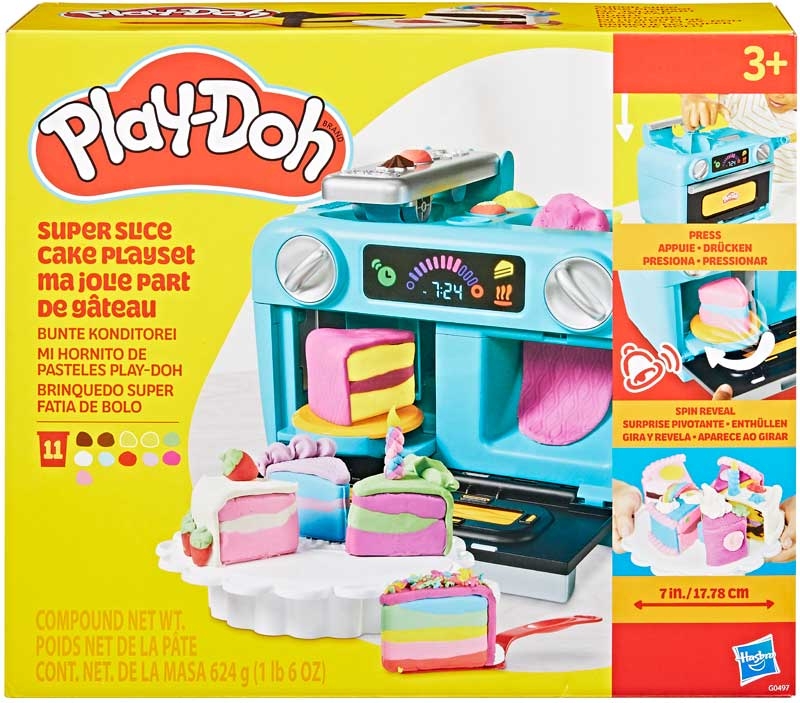Play-Doh Super Slice Cake - Spinning Cake Maker