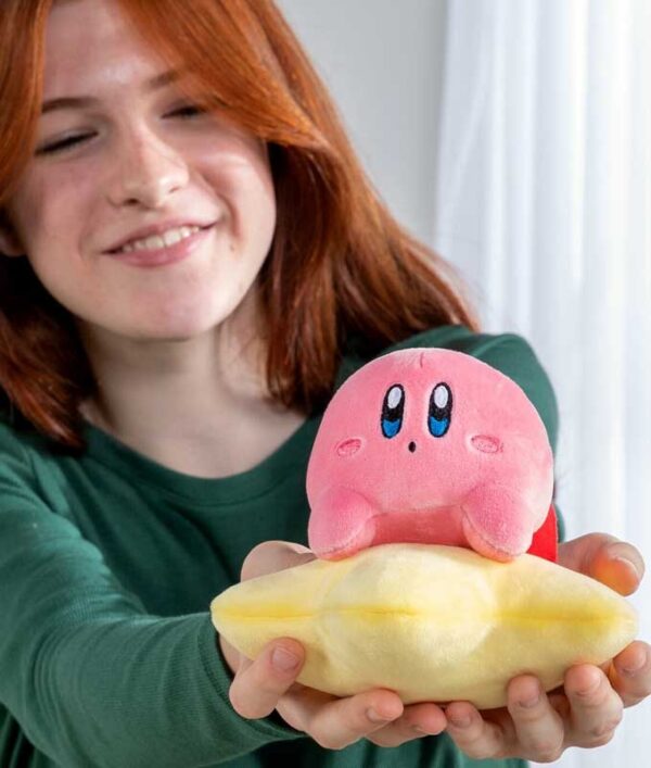 Warpstar Kirby Junior Plush