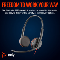 POLY BW3225 STEREO USB-C/A - Image 5