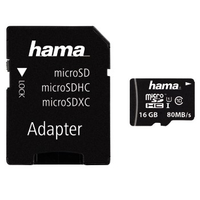 MICROSDHC 16GB CLASS 10 80MB/S ADAPT