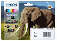 MULTI 6-COL 24XL CLARIA PHOTO HD INK