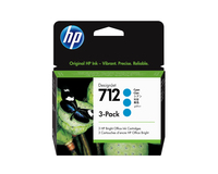 HP 712 3-PACK 29-ML CYAN DESIGNJET I