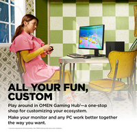 ^OMEN 27 FHD 165HZ GAMINGMONITOR - Image 9