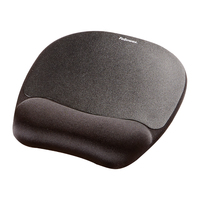 FOAM MOUSE PAD/WRIST REST - BLACK