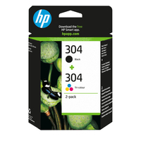 HP 304 INK CARTRIDGE COMBO 2-PACK