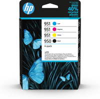 HP 950 BLACK / 951 CMY ORIGINAL INK