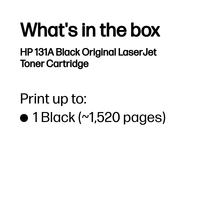 131A BLACK LASERJET TONER CART - Image 3