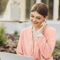 FREEDOM BUDDY II BTOOTH BUDS PINK - Image 7