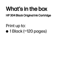 HP 304 BLACK INK CARTRIDGE - Image 3
