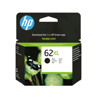 HP 62XL BLACK INK CARTRIDGE