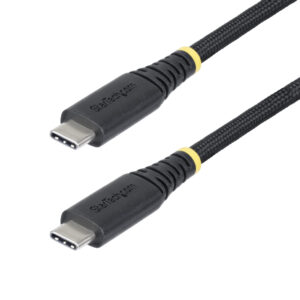 00b05ef47bf35114f83155330313e02076a86439.jpg StarTech.com 10ft (3m) USB-C Charging Cable, Durable and Ultra-Flexible, 240W (5A) PD EPR, USB 2.0 Laptop Charger Cable, USB-IF Certified, Rugged USB-C Charging Cord