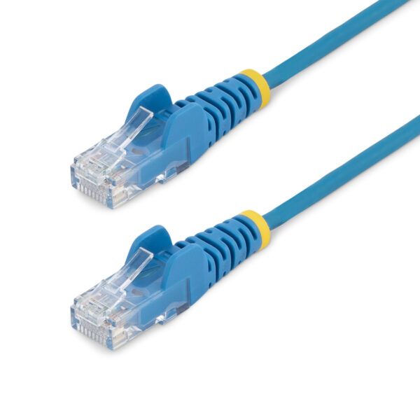 014c458e870efa9b7657e58109ad0896.jpg StarTech.com 0.5 m CAT6 Cable - Slim - Snagless RJ45 Connectors - Blue