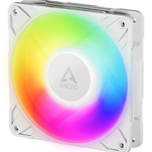 ARCTIC Freezer P12 Pro A-RGB (White) - 120 mm A-RGB PWM Fan with Cable Splitter