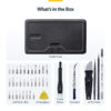 0fad30cbe0c63094a7a61e8f591044972c9175e2.jpg StarTech.com 40-Piece Computer Repair Toolkit for Laptop/PC/Electronics/Phone, 30-Bit Precision Screwdriver Set, Removable Lid with Magnetic Pad, Prying Tools