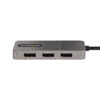 100311224_1615662400.jpg StarTech.com 3-Port USB-C Multi-Monitor Adapter, USB Type-C to 3x DisplayPort 1.4 MST Hub, Triple 4K 60Hz DP Laptop Display Extender / Splitter, HDR, Extra-Long Built-In Cable - Windows Only