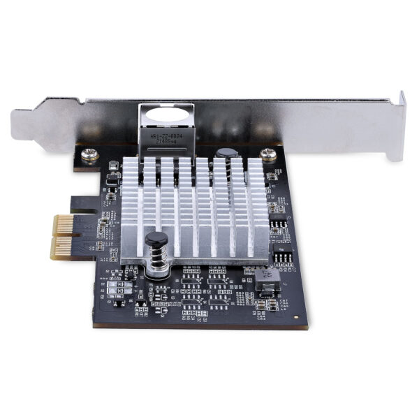 101380283_5393513762.jpg StarTech.com 1-Port 10Gbps PCIe Network Adapter Card, Network Card for PC/Server, Six-Speed PCIe Ethernet Card with Jumbo Frame Support, NIC/LAN Interface Card, 10GBASE-T and NBASE-T