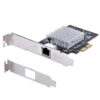 101380283_7870631369.jpg StarTech.com 1-Port 10Gbps PCIe Network Adapter Card, Network Card for PC/Server, Six-Speed PCIe Ethernet Card with Jumbo Frame Support, NIC/LAN Interface Card, 10GBASE-T and NBASE-T