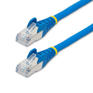 101932777_8502715095.jpg StarTech.com 1.5m CAT6a Ethernet Cable - Blue - Low Smoke Zero Halogen (LSZH) - 10GbE 500MHz 100W PoE++ Snagless RJ-45 w/Strain Reliefs S/FTP Network Patch Cord