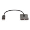 108425385_4490702785.jpg StarTech.com 2-Port DisplayPort MST Hub, Dual 4K 60Hz, DP to 2x DisplayPort Monitor Adapter, DP 1.4 Multi-Monitor Video Adapter, 1ft (30cm) Built-in Cable, USB Powered, Windows Only