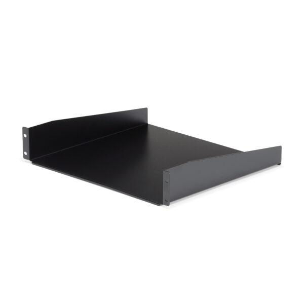 1128743_8185604209.jpg StarTech.com 2U Server Rack Shelf - Universal Rack Mount Cantilever Shelf for 19" Network Equipment Rack & Cabinet - Heavy Duty Steel – Weight Capacity 44lb/20kg - 16" Deep Tray, Black
