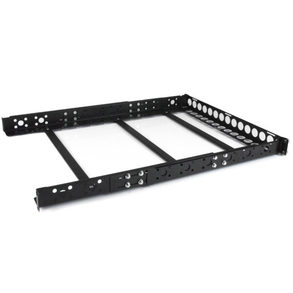 StarTech.com 1U Universal Server Rack Rails, Adjustable Depth Server Mounting Rails, 19inch Rack Mount Rails