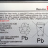 APC Battery Replacement Cartridge RBC47 (OEM)