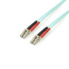 1413447_7793442222.jpg StarTech.com 3m (10ft) LC/UPC to LC/UPC OM4 Multimode Fiber Optic Cable, 50/125µm LOMMF/VCSEL Zipcord Fiber, 100G, Low Insertion Loss - LSZH Fiber Jumper Cord