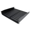 14873561_1490952657.jpg StarTech.com 2U Server Rack Shelf - Universal Vented Rack Mount Cantilever Tray for 19" Network Equipment Rack & Cabinet - Heavy Duty Steel - Weight Capacity 50lb/23kg - 16" Deep Shelf, Black