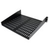 14873561_7914938279.jpg StarTech.com 2U Server Rack Shelf - Universal Vented Rack Mount Cantilever Tray for 19" Network Equipment Rack & Cabinet - Heavy Duty Steel - Weight Capacity 50lb/23kg - 16" Deep Shelf, Black