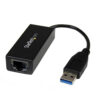 15437007_0813757154.jpg StarTech.com USB 3.0 to Gigabit Ethernet Network Adapter, 10/100/1000 Mbps, USB to RJ45, USB 3.0 to LAN Adapter, USB 3.0 Ethernet Adapter (GbE), TAA Complaint
