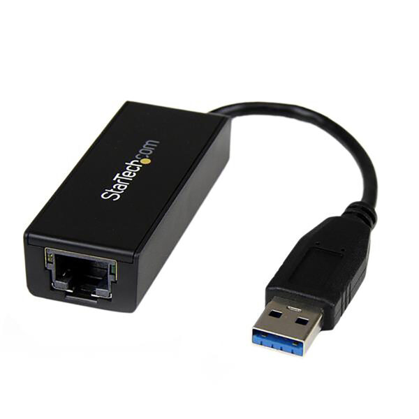 15437007_0813757154.jpg StarTech.com USB 3.0 to Gigabit Ethernet Network Adapter, 10/100/1000 Mbps, USB to RJ45, USB 3.0 to LAN Adapter, USB 3.0 Ethernet Adapter (GbE), TAA Complaint