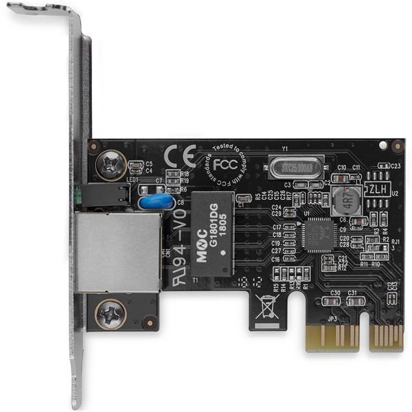 19604006_4421629140.jpg StarTech.com 1 Port PCI Express PCIe Gigabit NIC Server Adapter Network Card - Low Profile