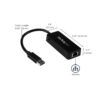 19657707_2510764206.jpg StarTech.com USB 3.0 to Gigabit Ethernet Adapter NIC w/ USB Port - Black