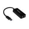 19657707_4412660862.jpg StarTech.com USB 3.0 to Gigabit Ethernet Adapter NIC w/ USB Port - Black